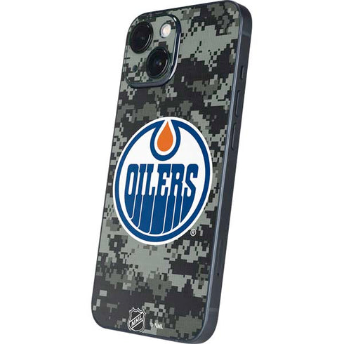 NHL Edmonton Oilers Camo iPhone 13 Mini Skin