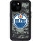 NHL Edmonton Oilers Camo iPhone 13 Mini Waterproof Case