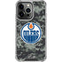 NHL Edmonton Oilers Camo iPhone 13 Pro Clear Case