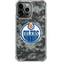 NHL Edmonton Oilers Camo iPhone 13 Pro Max Clear Case