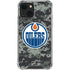NHL Edmonton Oilers Camo iPhone 14 Clear Case