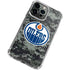 NHL Edmonton Oilers Camo iPhone 15 Pro Clear Case