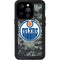 NHL Edmonton Oilers Camo iPhone 14 Pro Waterproof Case