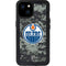 NHL Edmonton Oilers Camo iPhone 15 Plus Waterproof Case