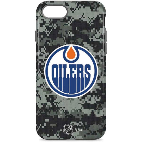 NHL Edmonton Oilers Camo iPhone 8 Pro Case