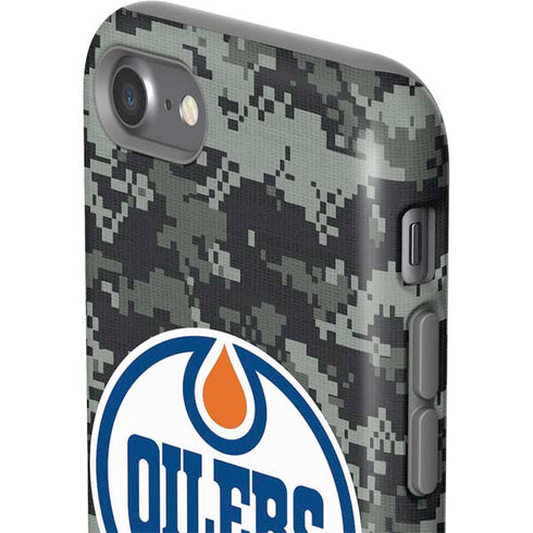 NHL Edmonton Oilers Camo iPhone SE (2nd & 3rd Gen) Pro Case