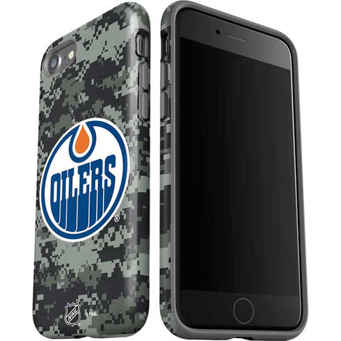 NHL Edmonton Oilers Camo iPhone SE (2nd & 3rd Gen) Pro Case