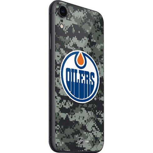 NHL Edmonton Oilers Camo iPhone SE (2nd & 3rd Gen) Skin