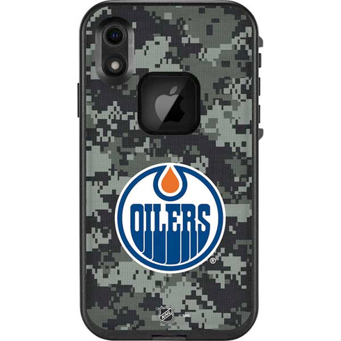 NHL Edmonton Oilers Camo LifeProof Fre iPhone Skin