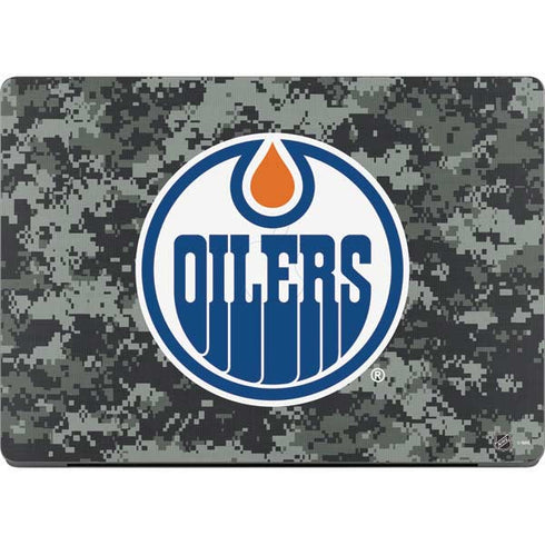 NHL Edmonton Oilers Camo MacBook Pro 14in (2021-24) Skin