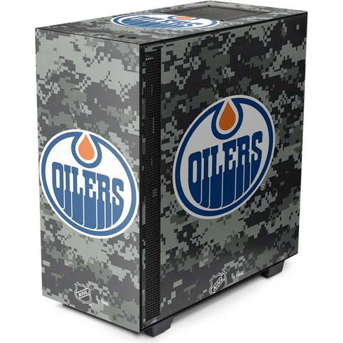 NHL Edmonton Oilers Camo NZXT H510 Compact ATX Mid-Tower Case Skin
