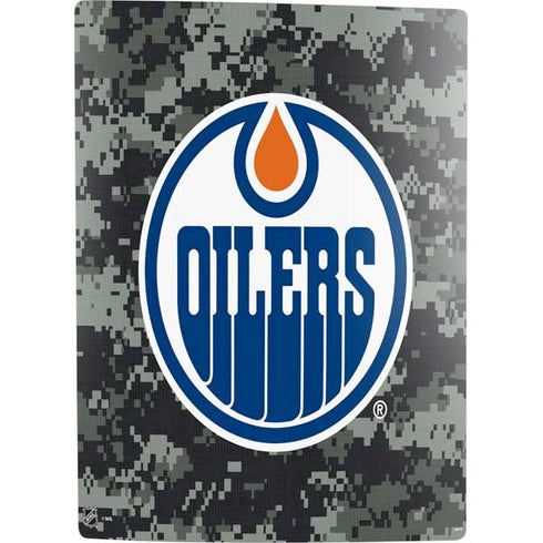 NHL Edmonton Oilers Camo PS5 Digital Edition Bundle Skin