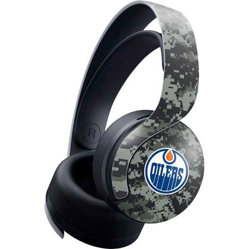 NHL Edmonton Oilers Camo PULSE 3D Wireless Headset for PS5 Skin