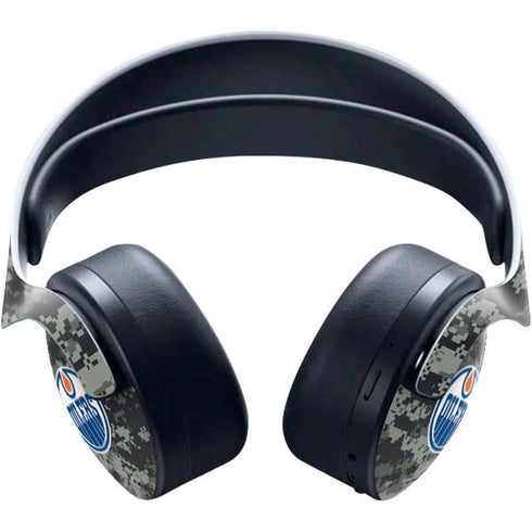 NHL Edmonton Oilers Camo PULSE 3D Wireless Headset for PS5 Skin