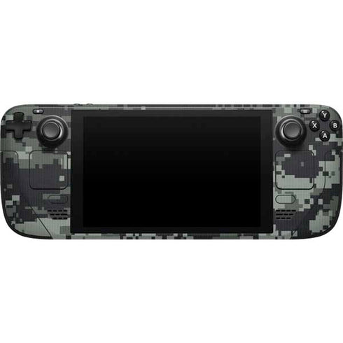 NHL Edmonton Oilers Camo Steam Deck Handheld Gaming Computer Skin