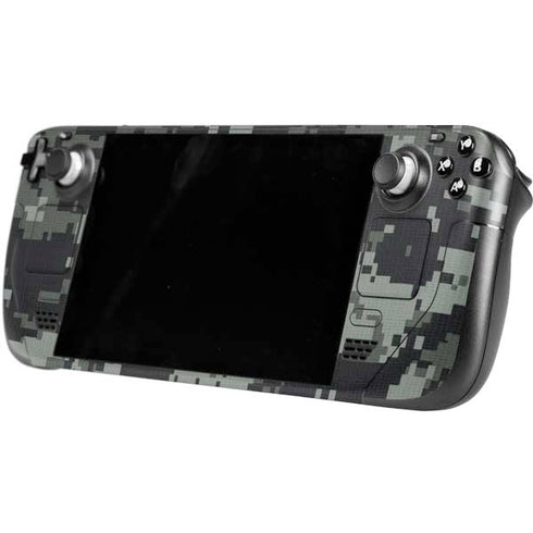 NHL Edmonton Oilers Camo Steam Deck Handheld Gaming Computer Skin