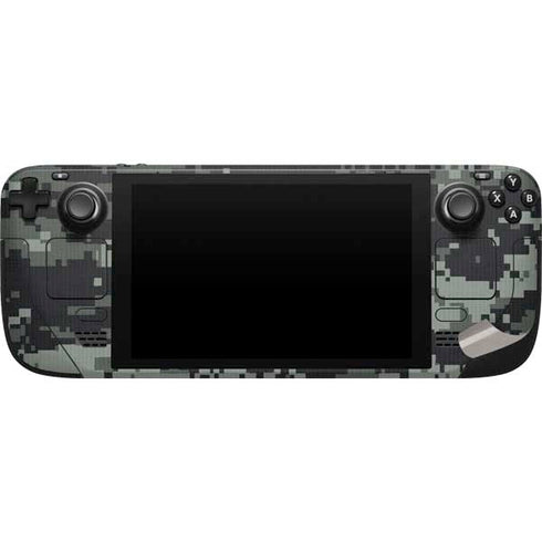 NHL Edmonton Oilers Camo Steam Deck Handheld Gaming Computer Skin