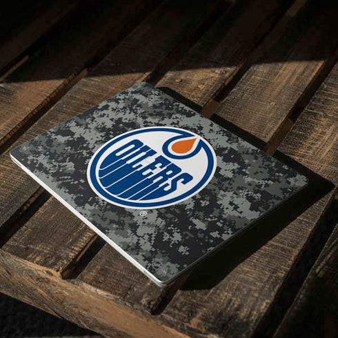 NHL Edmonton Oilers Camo Surface Laptop 3 13.5in Skin