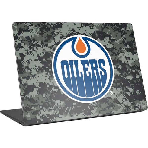 NHL Edmonton Oilers Camo Surface Laptop 4 15in Skin