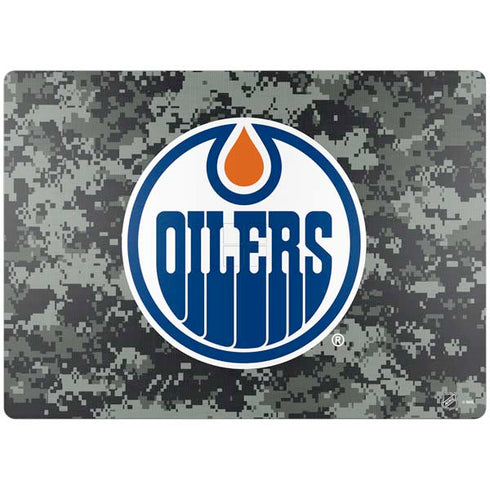 NHL Edmonton Oilers Camo Surface Laptop 4 15in Skin