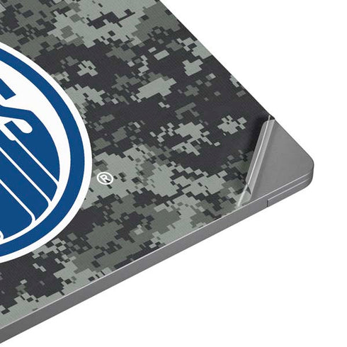 NHL Edmonton Oilers Camo Surface Laptop 4 15in Skin