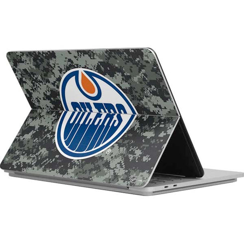 NHL Edmonton Oilers Camo Surface Laptop Studio Skin