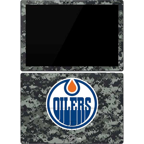 NHL Edmonton Oilers Camo Surface Pro 7 Skin