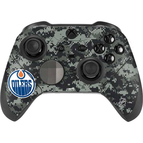 NHL Edmonton Oilers Camo Xbox Elite Wireless Controller Series 2 Skin