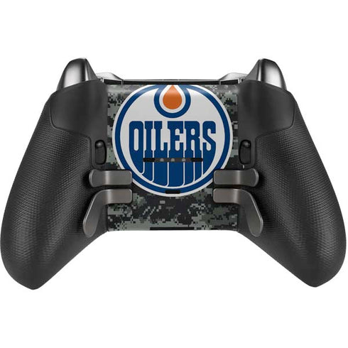 NHL Edmonton Oilers Camo Xbox Elite Wireless Controller Series 2 Skin