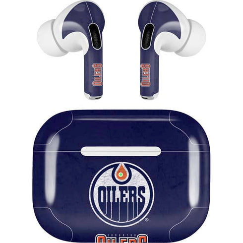 NHL Edmonton Oilers Distressed AirPods Pro 2nd Gen Skin