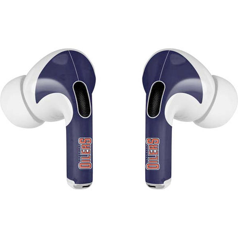 NHL Edmonton Oilers Distressed AirPods Pro 2nd Gen Skin