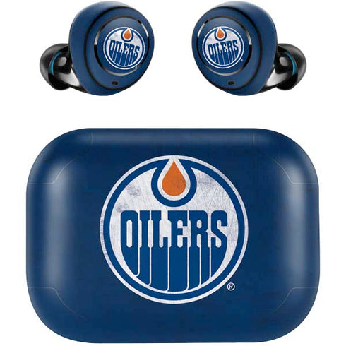 NHL Edmonton Oilers Distressed Amazon Echo Buds Skin