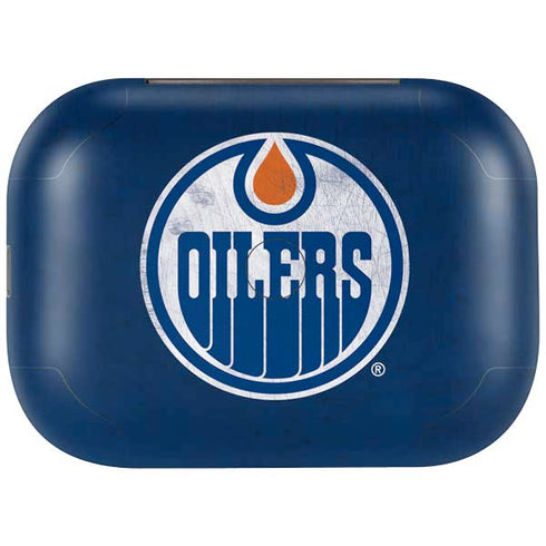 NHL Edmonton Oilers Distressed Amazon Echo Buds Skin