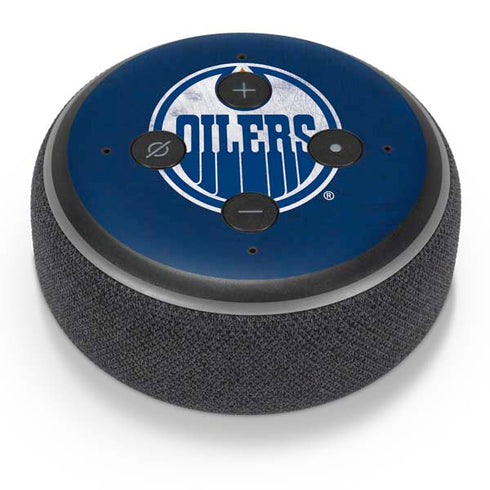 NHL Edmonton Oilers Distressed Amazon Echo Dot Skin