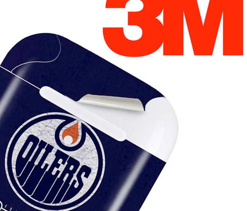 NHL Edmonton Oilers Distressed Apple AirPods 2 Skin