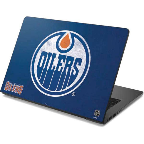 NHL Edmonton Oilers Distressed Dell Chromebook Skin