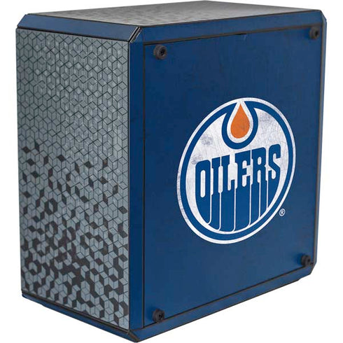 NHL Edmonton Oilers Distressed Cooler Master MasterBox Q300L Mini Tower Skin