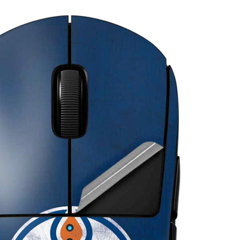 NHL Edmonton Oilers Distressed G Pro Wireless Gaming Mouse Skin