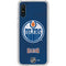 NHL Edmonton Oilers Distressed Galaxy A10e Clear Case