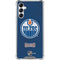 NHL Edmonton Oilers Distressed Galaxy A15 5G Clear Case