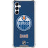NHL Edmonton Oilers Distressed Galaxy A15 5G Clear Case