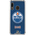 NHL Edmonton Oilers Distressed Galaxy A30 Clear Case