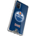 NHL Edmonton Oilers Distressed Galaxy A51 5G Clear Case