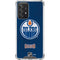 NHL Edmonton Oilers Distressed Galaxy A52 5G Clear Case