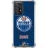NHL Edmonton Oilers Distressed Galaxy A52 5G Clear Case