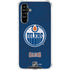 NHL Edmonton Oilers Distressed Galaxy A54 5G Clear Case