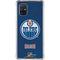 NHL Edmonton Oilers Distressed Galaxy A71 5G Clear Case