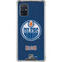 NHL Edmonton Oilers Distressed Galaxy A71 5G Clear Case