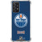 NHL Edmonton Oilers Distressed Galaxy A72 5G Clear Case