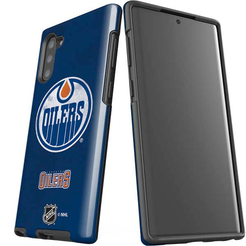 NHL Edmonton Oilers Distressed Galaxy Note 10 Pro Case